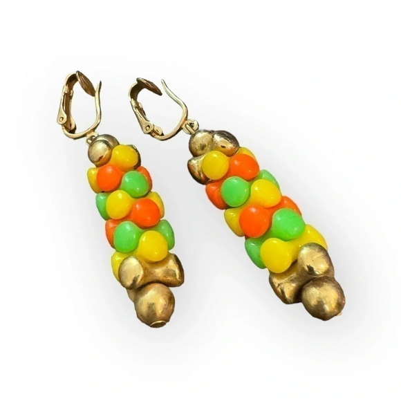 Vintage Sarah Coventry Dangle Earrings - Picture 2 of 3